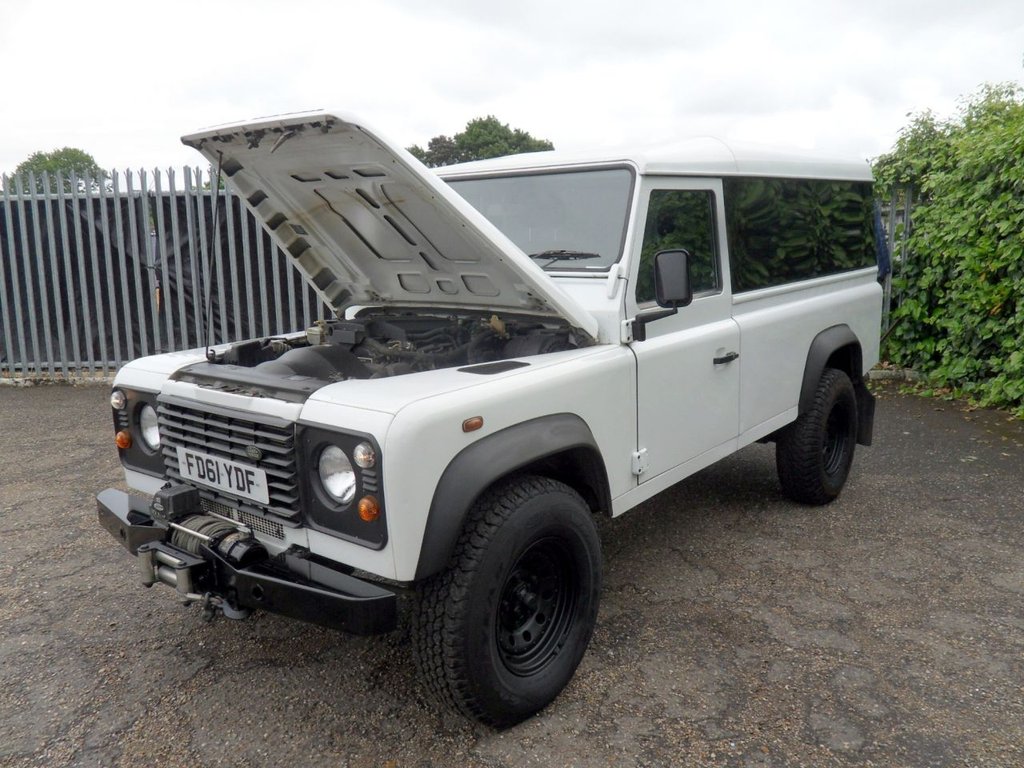 USED 2012 61 LAND ROVER DEFENDER 2.2 TDCi Hard Top SUV 3dr Diesel Manual 4WD MWB Euro 5 (122 ps) 1 Owner Full History &pound;17k No Vat