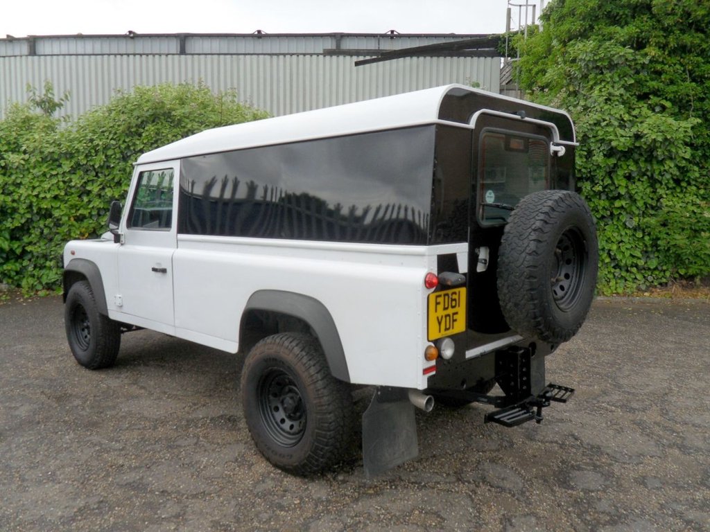 USED 2012 61 LAND ROVER DEFENDER 2.2 TDCi Hard Top SUV 3dr Diesel Manual 4WD MWB Euro 5 (122 ps) 1 Owner Full History &pound;17k No Vat