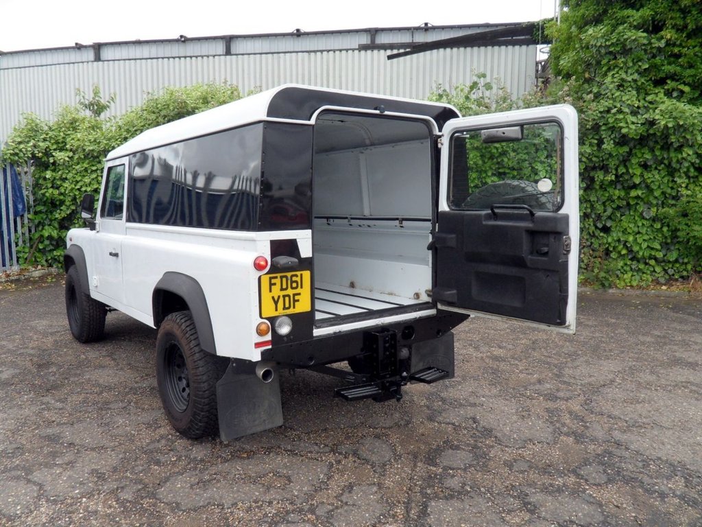 USED 2012 61 LAND ROVER DEFENDER 2.2 TDCi Hard Top SUV 3dr Diesel Manual 4WD MWB Euro 5 (122 ps) 1 Owner Full History &pound;17k No Vat