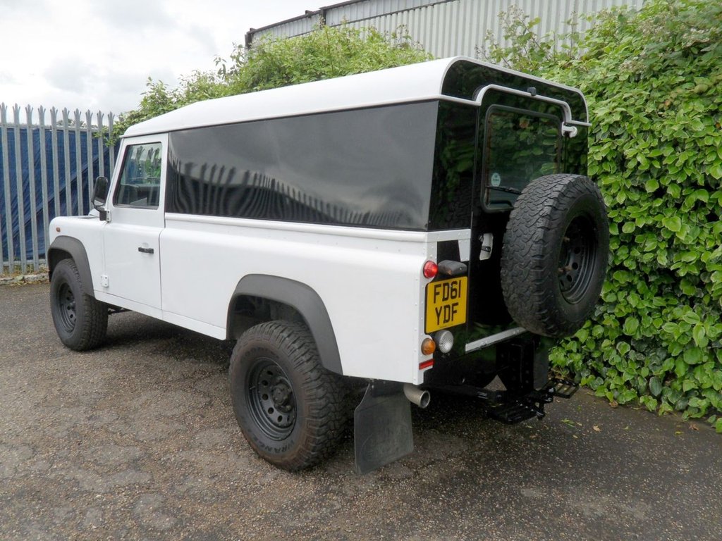 USED 2012 61 LAND ROVER DEFENDER 2.2 TDCi Hard Top SUV 3dr Diesel Manual 4WD MWB Euro 5 (122 ps) 1 Owner Full History &pound;17k No Vat