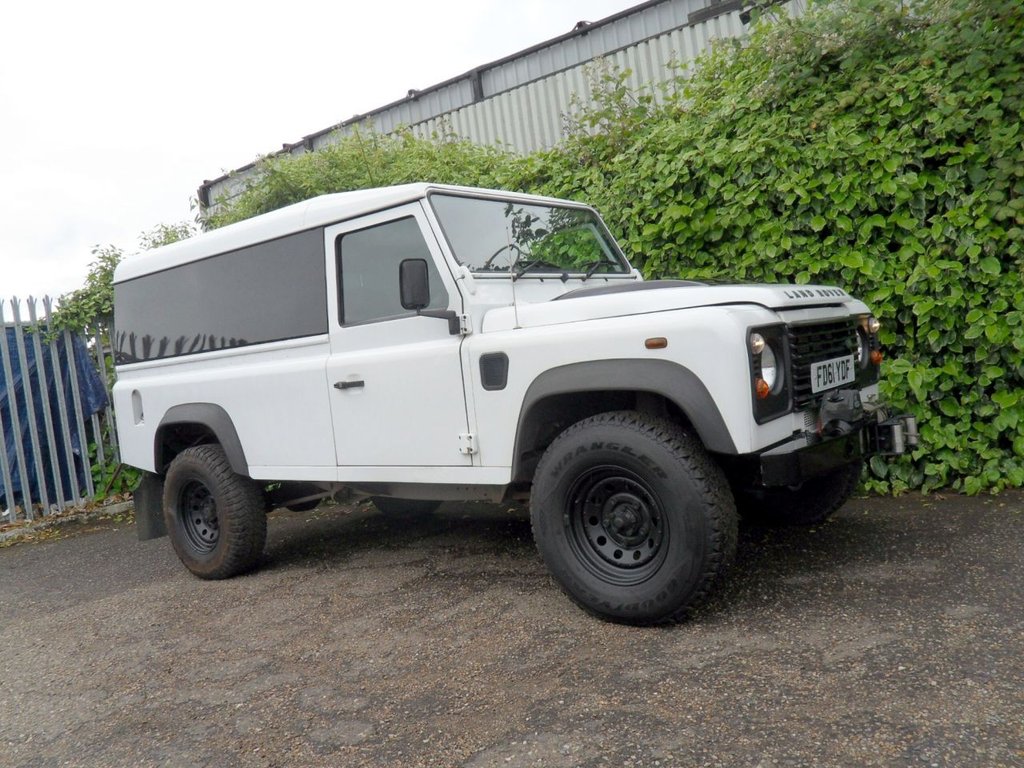 USED 2012 61 LAND ROVER DEFENDER 2.2 TDCi Hard Top SUV 3dr Diesel Manual 4WD MWB Euro 5 (122 ps) 1 Owner Full History &pound;17k No Vat