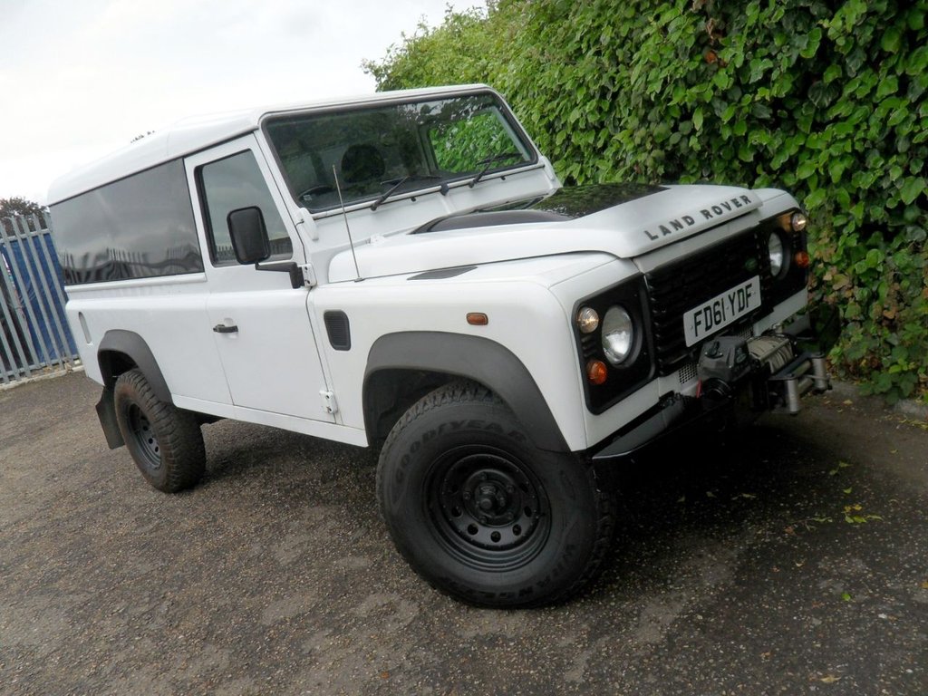 USED 2012 61 LAND ROVER DEFENDER 2.2 TDCi Hard Top SUV 3dr Diesel Manual 4WD MWB Euro 5 (122 ps) 1 Owner Full History &pound;17k No Vat