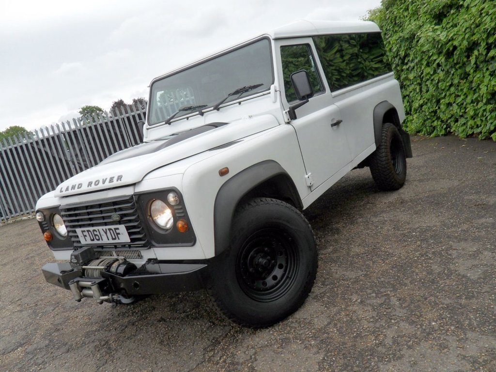 USED 2012 61 LAND ROVER DEFENDER 2.2 TDCi Hard Top SUV 3dr Diesel Manual 4WD MWB Euro 5 (122 ps) 1 Owner Full History &pound;17k No Vat
