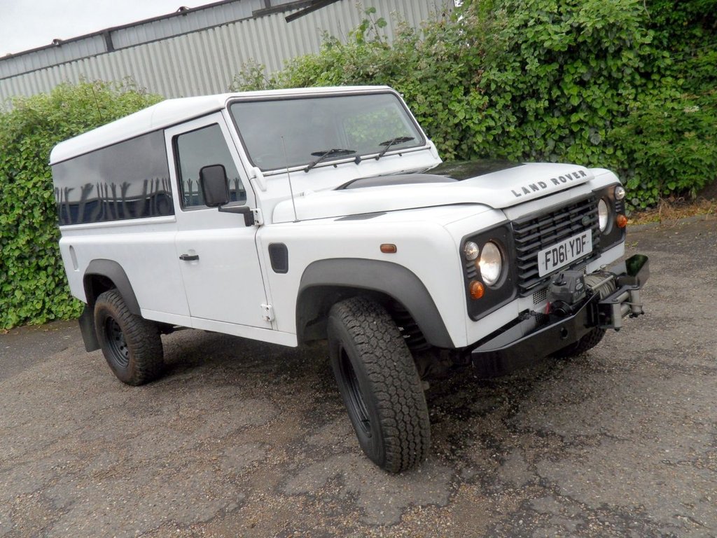 USED 2012 61 LAND ROVER DEFENDER 2.2 TDCi Hard Top SUV 3dr Diesel Manual 4WD MWB Euro 5 (122 ps) 1 Owner Full History &pound;17k No Vat