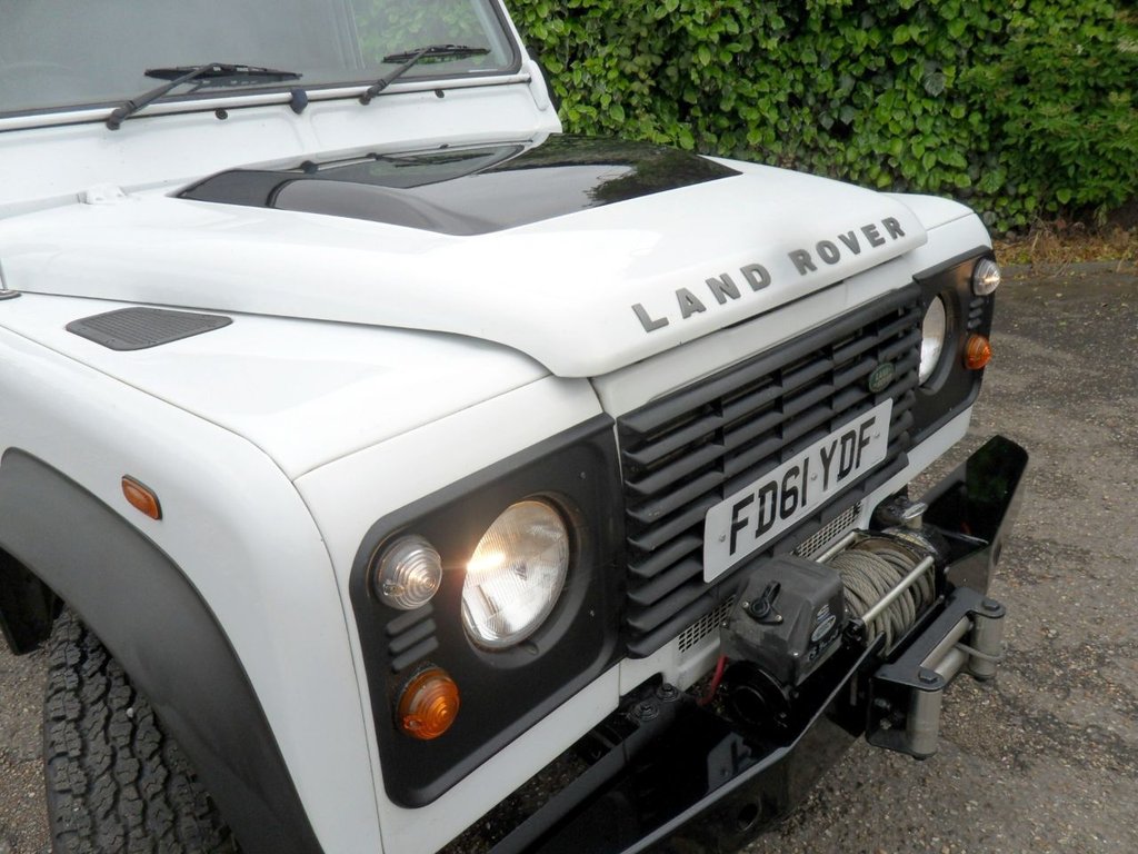 USED 2012 61 LAND ROVER DEFENDER 2.2 TDCi Hard Top SUV 3dr Diesel Manual 4WD MWB Euro 5 (122 ps) 1 Owner Full History &pound;17k No Vat