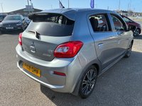 USED 2018 18 MITSUBISHI MIRAGE 1.2 Juro Hatchback 5dr Petrol Manual Euro 6 (s/s) (79 ps) 2 OWNERS FROM NEW* 4 STAMP SERVICE HISTORY* PARKING SENSORS* CRUISE CONTROL* HEATED SEATS* AUTO START / STOP* AIR CON* BLUETOOTH PHONE AND AUDIO* AUX* USB* REMOTE CENTRAL LOCKING WITH 2 KEYS