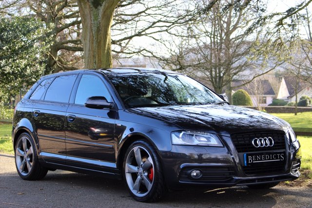 2012 62 Audi A3 2.0 SPORTBACK TDI S LINE SPECIAL EDITION 5d 138 BHP