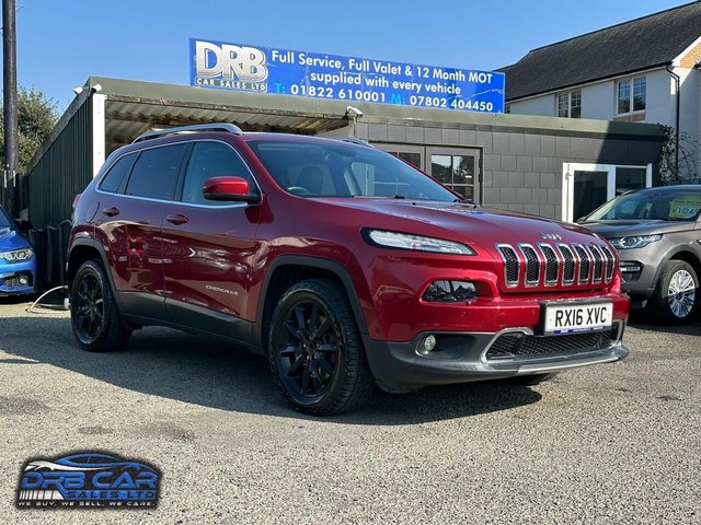 2016 16 Jeep Cherokee 2.0 MultiJetII Limited SUV 5dr Diesel Manual 4WD Euro 6 (s/s) (140 ps)