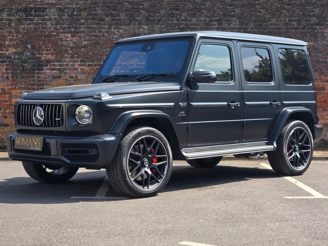 View our Mercedes-Benz G-Class 4.0 G63 V8 BiTurbo AMG SUV 5dr Petrol SpdS+9GT 4MATIC Euro 6 (s/s) (585 ps)