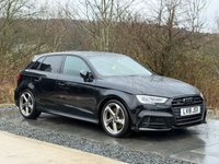 USED 2018 18 AUDI S3 2.0 TFSI Black Edition Sportback 5dr Petrol S Tronic quattro Euro 6 (s/s) (310 ps) PARK ASSIST BLUETOOTH AUDIO DAB