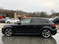 USED 2018 18 AUDI S3 2.0 TFSI Black Edition Sportback 5dr Petrol S Tronic quattro Euro 6 (s/s) (310 ps) PARK ASSIST BLUETOOTH AUDIO DAB