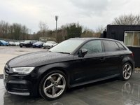 USED 2018 18 AUDI S3 2.0 TFSI Black Edition Sportback 5dr Petrol S Tronic quattro Euro 6 (s/s) (310 ps) PARK ASSIST BLUETOOTH AUDIO DAB