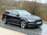 USED 2018 18 AUDI S3 2.0 TFSI Black Edition Sportback 5dr Petrol S Tronic quattro Euro 6 (s/s) (310 ps) PARK ASSIST BLUETOOTH AUDIO DAB
