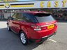USED 2017 17 LAND ROVER RANGE ROVER SPORT 3.0 SD V6 HSE SUV 5dr Diesel Auto 4WD Euro 6 (s/s) (306 ps) 2017 Facelift Model in Firenze Red Metallic with Range Rover service record