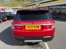 USED 2017 17 LAND ROVER RANGE ROVER SPORT 3.0 SD V6 HSE SUV 5dr Diesel Auto 4WD Euro 6 (s/s) (306 ps) 2017 Facelift Model in Firenze Red Metallic with Range Rover service record