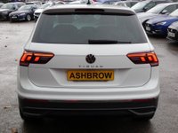 USED 2021 21 VOLKSWAGEN TIGUAN 1.5 TSI Life 5d 150 S/S FULL SERVICE HISTORY, SAT NAV, WIRELESS APP CONNECT FOR APPLE CARPLAY / ANDROID AUTO, LANE ASSIST, ADAPTIVE CRUISE CONTROL & SPEED LIMITER, DAB RADIO, BLUETOOTH, FRONT & REAR PARKING SENSORS, AUTO LIGHTS & WIPERS, AUTO HOLD, ELECTRIC HEATED DOOR MIRRORS, 18 INCH ALLOYS, BLACK ROOF RAILS, LEATHER FLAT BOTTOM MULTIFUNCTION STEERING WHEEL, 3  ZONE CLIMATE CONTROL A/C, ILLUMINATING VANITY MIRRORS, CLOTH INTERIOR, FRONT & REAR ARM RESTS, MANUAL 6 SPEED GEARBOX, START STOP TECHNOLOGY