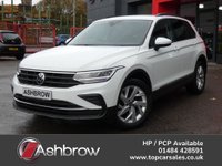 USED 2021 21 VOLKSWAGEN TIGUAN 1.5 TSI Life 5d 150 S/S FULL SERVICE HISTORY, SAT NAV, WIRELESS APP CONNECT FOR APPLE CARPLAY / ANDROID AUTO, LANE ASSIST, ADAPTIVE CRUISE CONTROL & SPEED LIMITER, DAB RADIO, BLUETOOTH, FRONT & REAR PARKING SENSORS, AUTO LIGHTS & WIPERS, AUTO HOLD, ELECTRIC HEATED DOOR MIRRORS, 18 INCH ALLOYS, BLACK ROOF RAILS, LEATHER FLAT BOTTOM MULTIFUNCTION STEERING WHEEL, 3  ZONE CLIMATE CONTROL A/C, ILLUMINATING VANITY MIRRORS, CLOTH INTERIOR, FRONT & REAR ARM RESTS, MANUAL 6 SPEED GEARBOX, START STOP TECHNOLOGY