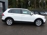 USED 2021 21 VOLKSWAGEN TIGUAN 1.5 TSI Life 5d 150 S/S FULL SERVICE HISTORY, SAT NAV, WIRELESS APP CONNECT FOR APPLE CARPLAY / ANDROID AUTO, LANE ASSIST, ADAPTIVE CRUISE CONTROL & SPEED LIMITER, DAB RADIO, BLUETOOTH, FRONT & REAR PARKING SENSORS, AUTO LIGHTS & WIPERS, AUTO HOLD, ELECTRIC HEATED DOOR MIRRORS, 18 INCH ALLOYS, BLACK ROOF RAILS, LEATHER FLAT BOTTOM MULTIFUNCTION STEERING WHEEL, 3  ZONE CLIMATE CONTROL A/C, ILLUMINATING VANITY MIRRORS, CLOTH INTERIOR, FRONT & REAR ARM RESTS, MANUAL 6 SPEED GEARBOX, START STOP TECHNOLOGY