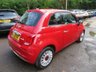 USED 2022 22 FIAT 500 1.0 MHEV RED Hatchback 3dr Petrol Manual Euro 6 (s/s) (70 bhp) New service and detailed inspection upon arrival. Sold with a new 12 month MOT (no advisories). One Previous Owner. Cheap to insure being only a group 9!