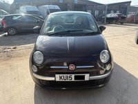 USED 2015 15 FIAT 500 0.9 TwinAir Cult Hatchback 3dr Petrol Manual Euro 6 (s/s) (85 bhp) GLASS ROOF**CARAMEL LEATHER