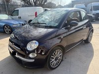 USED 2015 15 FIAT 500 0.9 TwinAir Cult Hatchback 3dr Petrol Manual Euro 6 (s/s) (85 bhp) GLASS ROOF**CARAMEL LEATHER