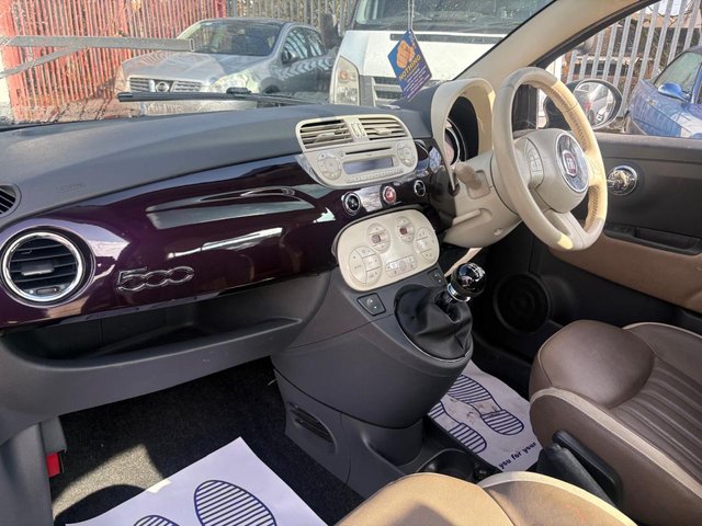 2015 FIAT 500 0.9 TwinAir Cult Hatchback 3dr Petrol Manual Euro 6 (s/s) (85 bhp) - Photo 11