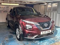 USED 2021 21 NISSAN JUKE 1.0 DIG-T N-Connecta SUV 5dr Petrol Manual Euro 6 (s/s) (114 ps)+2 KEYS+1 OWNER FROM NEW+FSH+PARK CONTROL+PRIVACY+CLIMATE+NAV+BLUETOOTH+MEDIA+ALLOYS+USB+AUX+DAB+CRUISE+ 2 KEYS+1 OWNER FROM NEW+FSH+PARK CONTROL+PRIVACY+CLIMATE+NAV+BLUETOOTH+MEDIA+ALLOYS+USB+AUX+DAB+CRUISE+HPI CLEAR