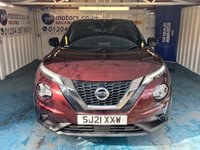 USED 2021 21 NISSAN JUKE 1.0 DIG-T N-Connecta SUV 5dr Petrol Manual Euro 6 (s/s) (114 ps)+2 KEYS+1 OWNER FROM NEW+FSH+PARK CONTROL+PRIVACY+CLIMATE+NAV+BLUETOOTH+MEDIA+ALLOYS+USB+AUX+DAB+CRUISE+ 2 KEYS+1 OWNER FROM NEW+FSH+PARK CONTROL+PRIVACY+CLIMATE+NAV+BLUETOOTH+MEDIA+ALLOYS+USB+AUX+DAB+CRUISE+HPI CLEAR