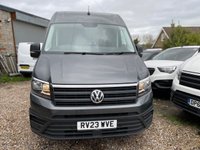 USED 2023 23 VOLKSWAGEN CRAFTER 2.0 TDI CR35 Trendline Panel Van 5dr Diesel Manual FWD LWB High Roof Euro 6 (s/s) (140 ps) Camera- p sensors - A/C