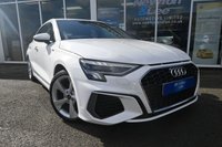 USED 2022 22 AUDI A3 1.0 TFSI 30 S line Sportback 5dr Petrol Manual Euro 6 (s/s) (110 ps) ***APPLE CARPLAY/ANDROID AUTO***