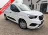USED 2019 69 VAUXHALL COMBO 1.6 Turbo D 2300 Sportive Panel Van 4dr Diesel Manual L1 H1 Euro 6 (s/s) (100 ps) 2 KEYS APPLE CAR PLAY NO VAT