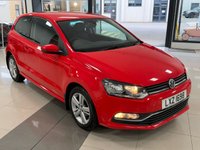 USED 2017 VOLKSWAGEN POLO 1.0 Match Edition Hatchback 3dr Petrol Manual Euro 6 (s/s) (60 ps) FULL &COMPLETE SERVICE HISTORY + STUNNING CLEAN EXAMPLE 9 SERVICES!