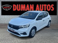 USED 2021 71 DACIA SANDERO 1.0 SCe Essential Hatchback 5dr Petrol Manual Euro 6 (s/s) (65 ps) ONE PREVIOUS OWNER+ LOW INSURANCE GROUP+ MULTIFUNCIONAL STEARING WHEEL+ CRUISE CONTROL+ CLIMATE CONTROL+ 15 INCH ALLOY WHEELS+