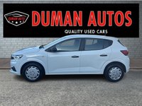 USED 2021 71 DACIA SANDERO 1.0 SCe Essential Hatchback 5dr Petrol Manual Euro 6 (s/s) (65 ps) ONE PREVIOUS OWNER+ LOW INSURANCE GROUP+ MULTIFUNCIONAL STEARING WHEEL+ CRUISE CONTROL+ CLIMATE CONTROL+ 15 INCH ALLOY WHEELS+