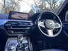 USED 2018 68 BMW 5 SERIES 2.0 520d M Sport Saloon 4dr Diesel Auto Euro 6 (s/s) (190 ps) BLACK SAPPHIRE, PARKING SENSORS
