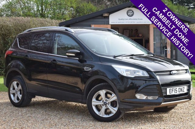 2015 FORD KUGA 2.0 TDCi Zetec SUV 5dr Diesel Powershift AWD Euro 6 (s/s) (150 ps)