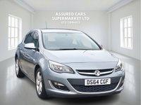 USED 2014 64 VAUXHALL ASTRA 1.6 16v SRi Hatchback 5dr Petrol Manual Euro 5 (115 ps) Low Miles_1.6L_Petrol_Ulez Free