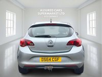 USED 2014 64 VAUXHALL ASTRA 1.6 16v SRi Hatchback 5dr Petrol Manual Euro 5 (115 ps) Low Miles_1.6L_Petrol_Ulez Free