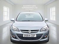 USED 2014 64 VAUXHALL ASTRA 1.6 16v SRi Hatchback 5dr Petrol Manual Euro 5 (115 ps) Low Miles_1.6L_Petrol_Ulez Free