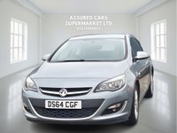 USED 2014 64 VAUXHALL ASTRA 1.6 16v SRi Hatchback 5dr Petrol Manual Euro 5 (115 ps) Low Miles_1.6L_Petrol_Ulez Free