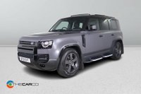 USED 2021 21 LAND ROVER DEFENDER 110 2.0 P300 HSE SUV 5dr Petrol Auto 4WD Euro 6 (s/s) (300 ps) HSE: 360 Cam + Satin Grey Wrap