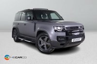 USED 2021 21 LAND ROVER DEFENDER 110 2.0 P300 HSE SUV 5dr Petrol Auto 4WD Euro 6 (s/s) (300 ps) HSE: 360 Cam + Satin Grey Wrap