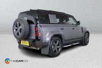 USED 2021 21 LAND ROVER DEFENDER 110 2.0 P300 HSE SUV 5dr Petrol Auto 4WD Euro 6 (s/s) (300 ps) HSE: 360 Cam + Satin Grey Wrap