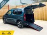 USED 2024 24 PEUGEOT RIFTER 3 Seat Auto Wheelchair Accessible Disabled Access Vehicle WAV 