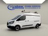 USED 2021 21 FORD TRANSIT CUSTOM 300 2.0 EcoBlue (130 ps) Leader L2 H2 Euro 6 (s/s) Workshop Van with Ladder Loader,  STORAGE SYSTEM, VAN VAULT & POWER INVERTER, AIR-CON, SECURITY LOCKS, REAR PARKING SENSORS, DAB,