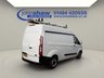 USED 2021 21 FORD TRANSIT CUSTOM 300 2.0 EcoBlue (130 ps) Leader L2 H2 Euro 6 (s/s) Workshop Van with Ladder Loader,  STORAGE SYSTEM, VAN VAULT & POWER INVERTER, AIR-CON, SECURITY LOCKS, REAR PARKING SENSORS, DAB,