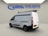 USED 2021 21 FORD TRANSIT CUSTOM 300 2.0 EcoBlue (130 ps) Leader L2 H2 Euro 6 (s/s) Workshop Van with Ladder Loader,  STORAGE SYSTEM, VAN VAULT & POWER INVERTER, AIR-CON, SECURITY LOCKS, REAR PARKING SENSORS, DAB,
