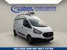 USED 2021 21 FORD TRANSIT CUSTOM 300 2.0 EcoBlue (130 ps) Leader L2 H2 Euro 6 (s/s) Workshop Van with Ladder Loader,  STORAGE SYSTEM, VAN VAULT & POWER INVERTER, AIR-CON, SECURITY LOCKS, REAR PARKING SENSORS, DAB,