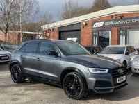 USED 2018 18 AUDI Q3 1.4 TFSI CoD Black Edition SUV 5dr Petrol S Tronic Euro 6 (s/s) (150 ps) 