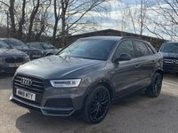 USED 2018 18 AUDI Q3 1.4 TFSI CoD Black Edition SUV 5dr Petrol S Tronic Euro 6 (s/s) (150 ps) 